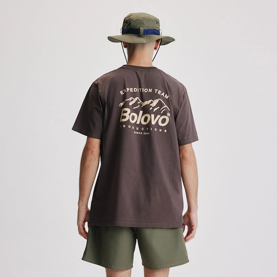 Camiseta Expeditions Team Marrom