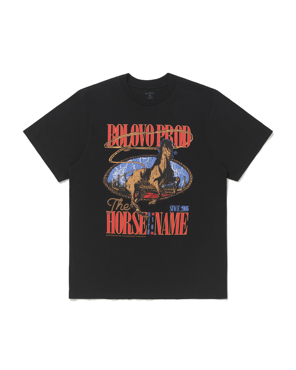 Camiseta City Cowboy Preta by Ricardo Dexter