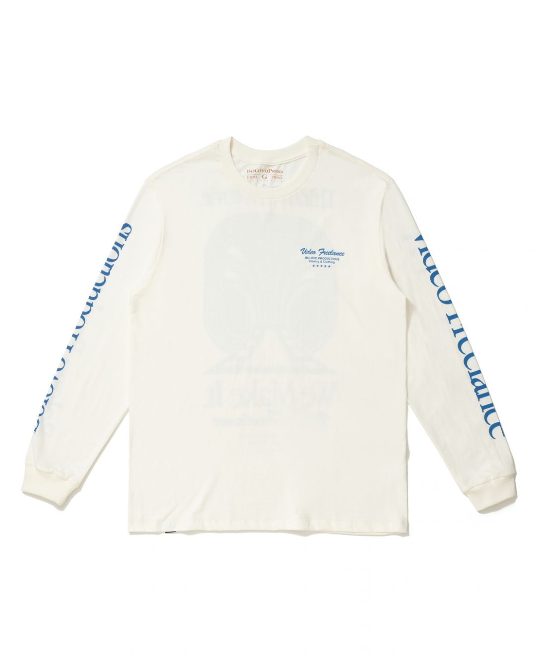 Camiseta Manga Longa Video Freelance Off White