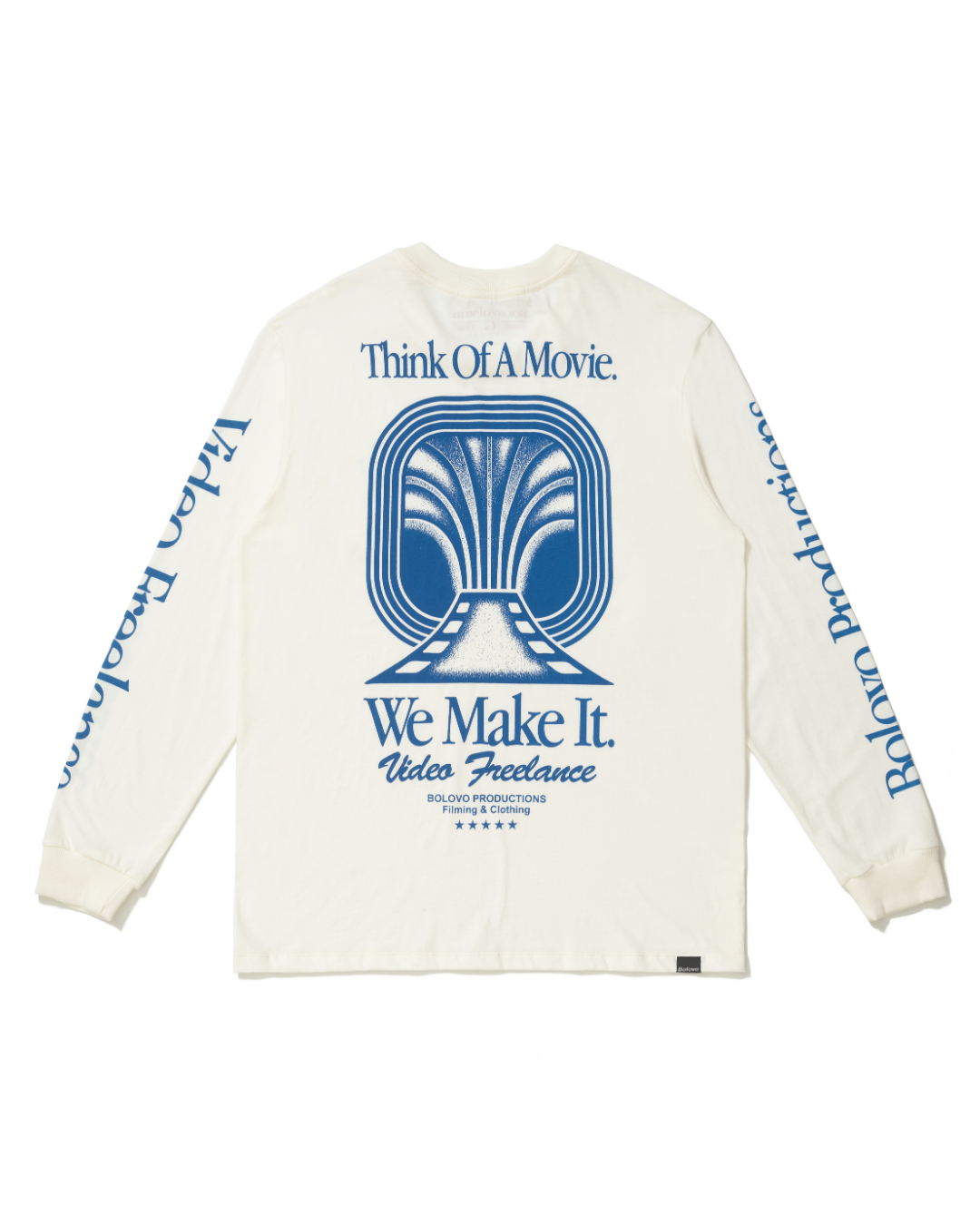 Camiseta Manga Longa Video Freelance Off White