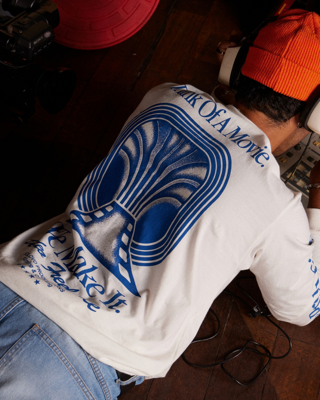 Camiseta Manga Longa Video Freelance Off White