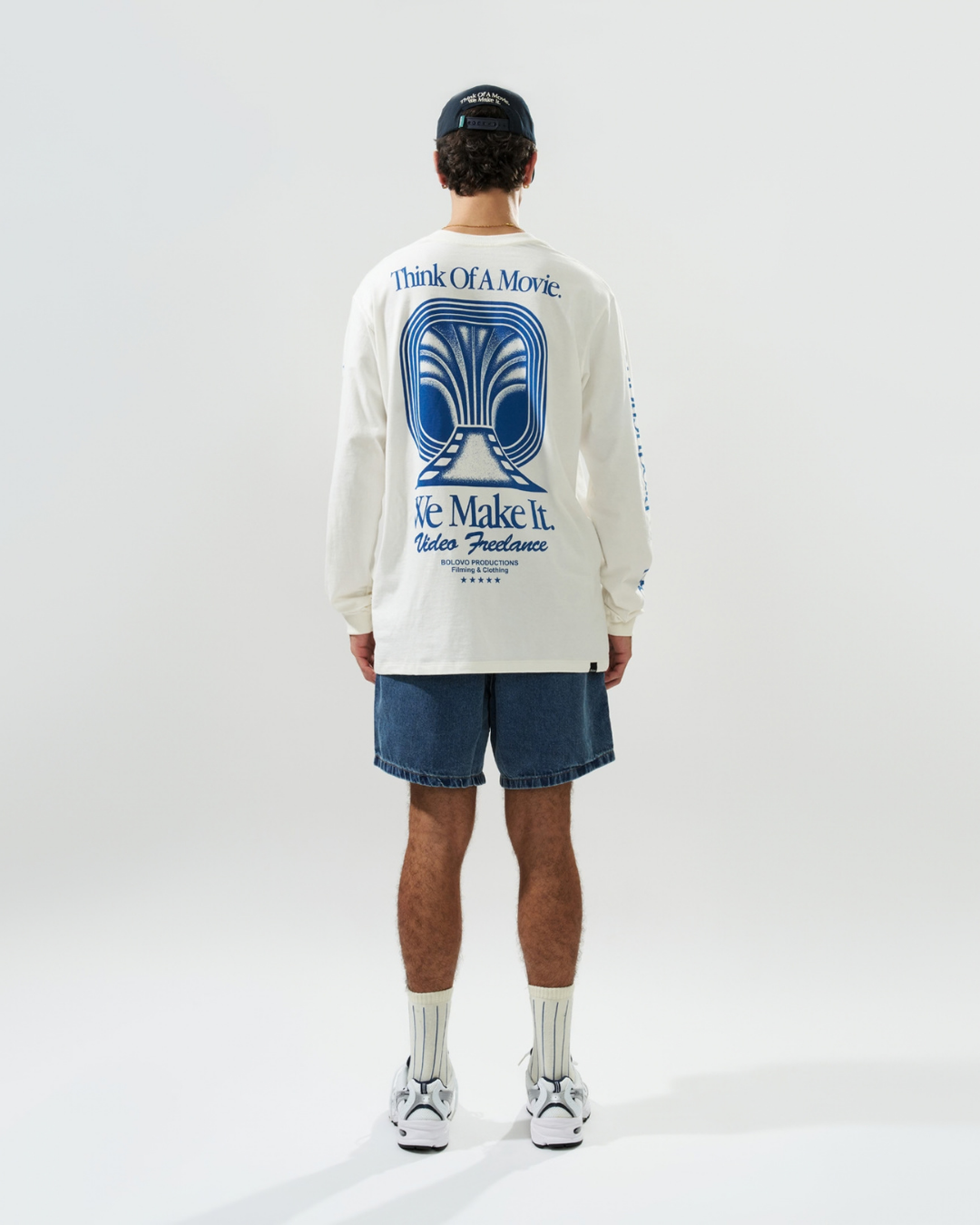 Camiseta Manga Longa Video Freelance Off White