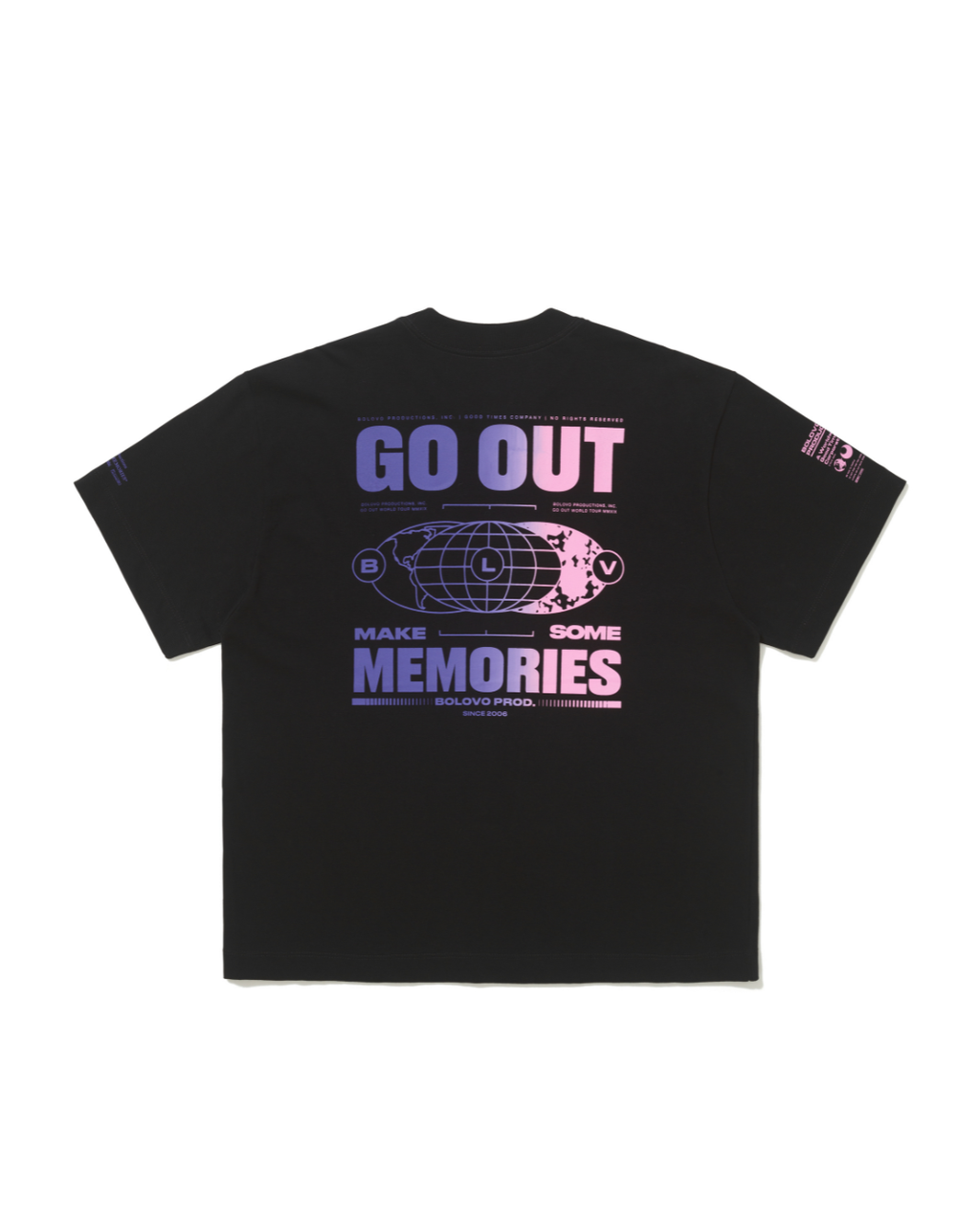 Camiseta Boxy Oversized Worldwide