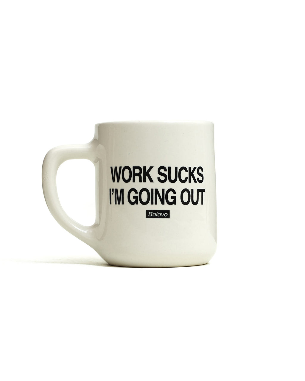 Caneca de Porcelana Work Sucks