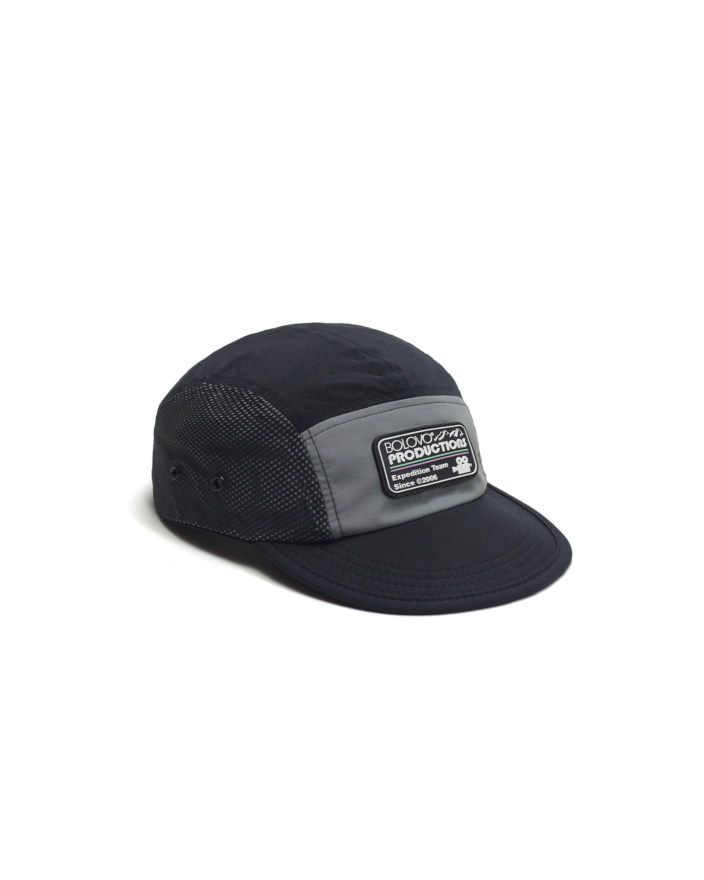 Boné 5 Panel BLV TEC Preto