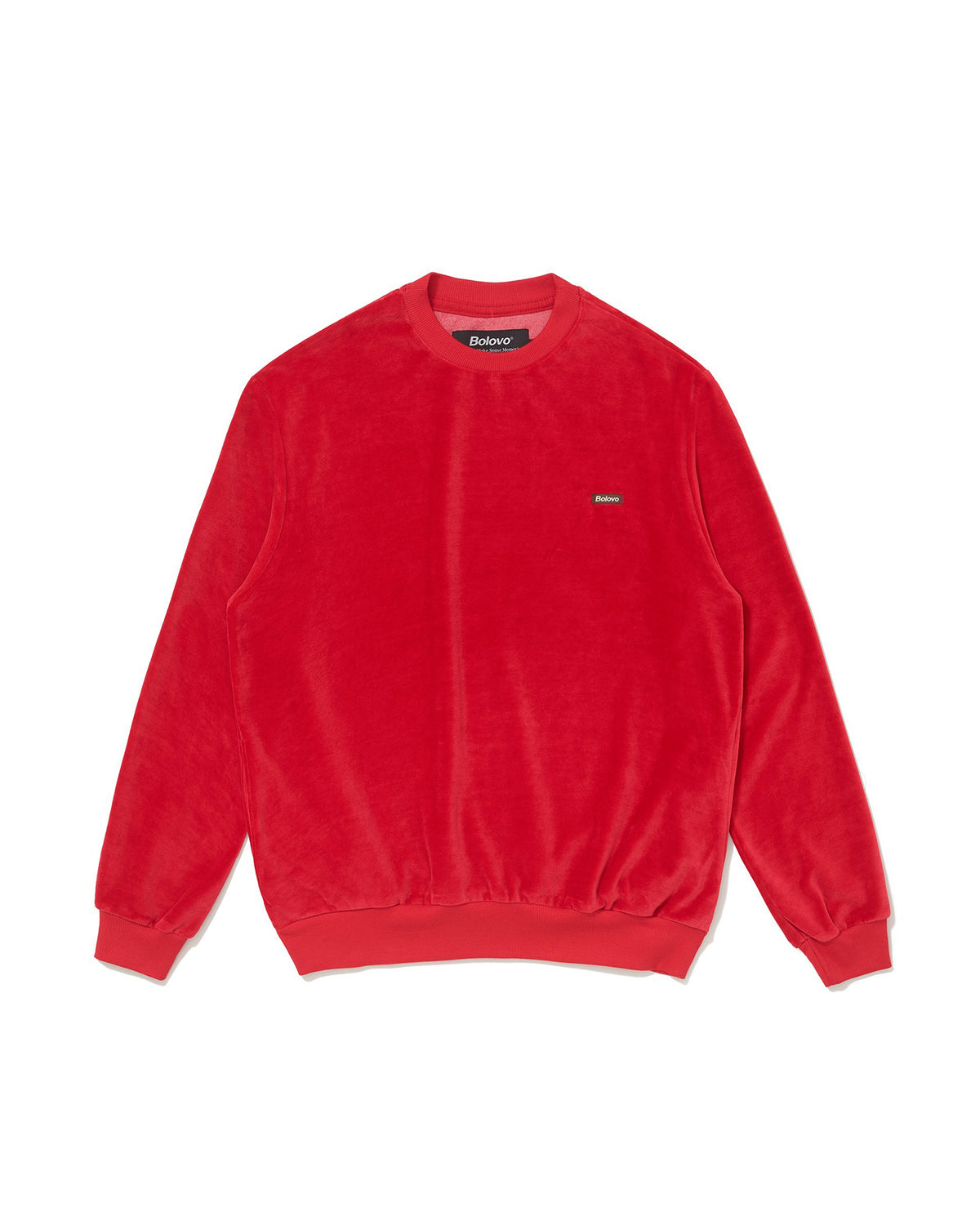 Crewneck Plush Vermelho