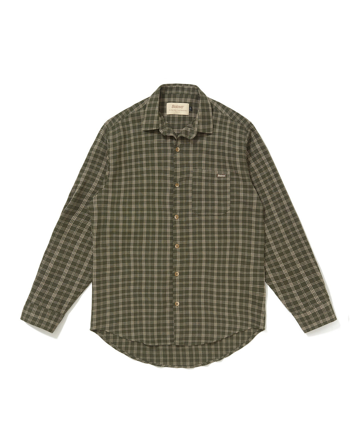 Camisa Manga Longa Overshirt Checker Masters