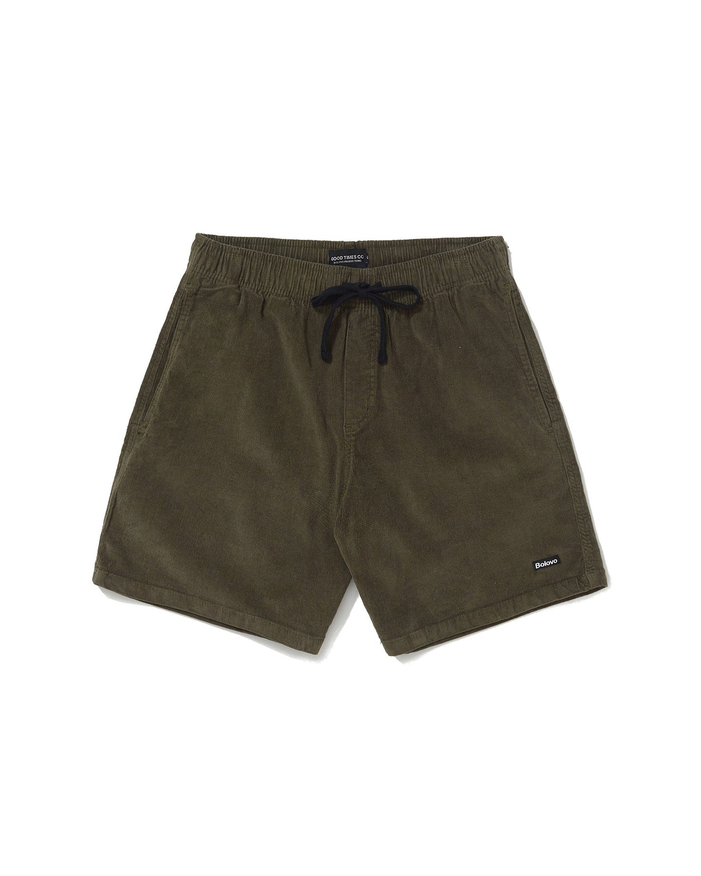 Velvet Shorts Verde Musgo