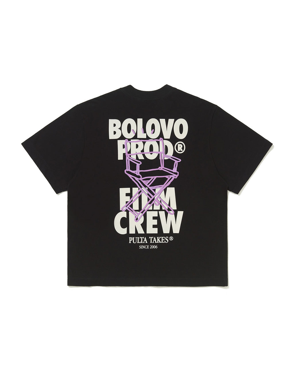 Camiseta Boxy Oversized Director's Cut Preta
