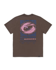 Camiseta Tripping Here Marrom