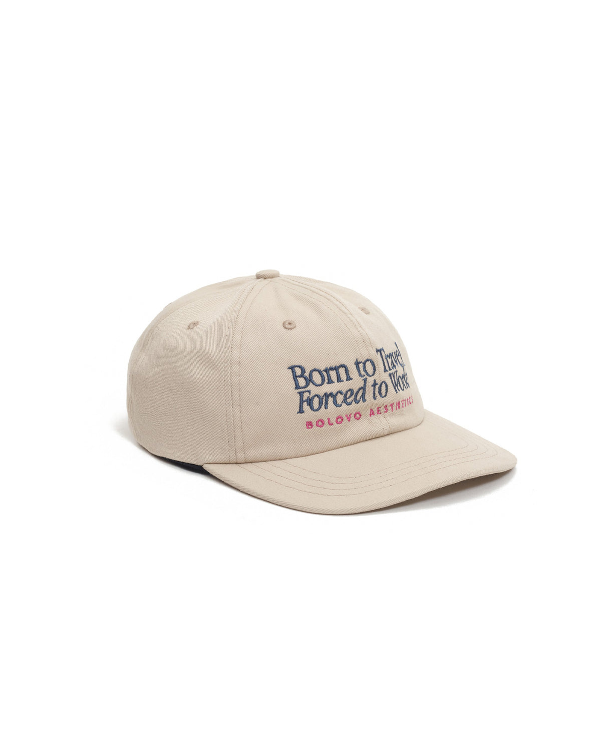 Boné Born To Travel Bege
