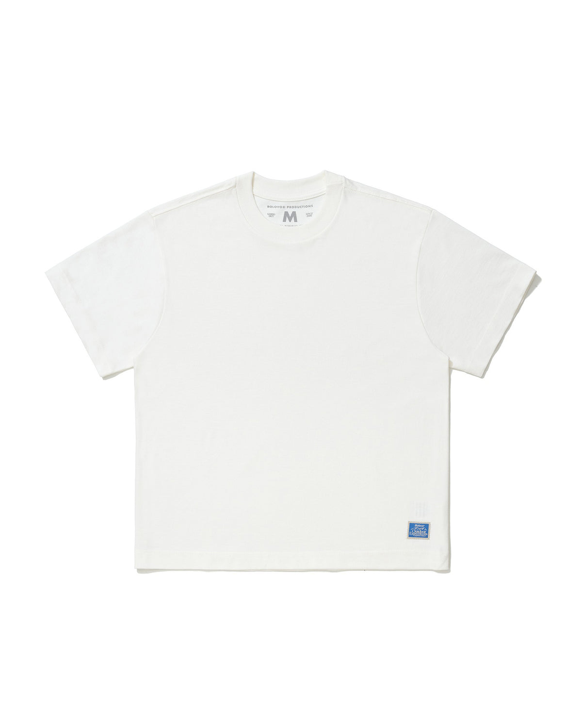 Camiseta Boxy Oversized Basic Off White