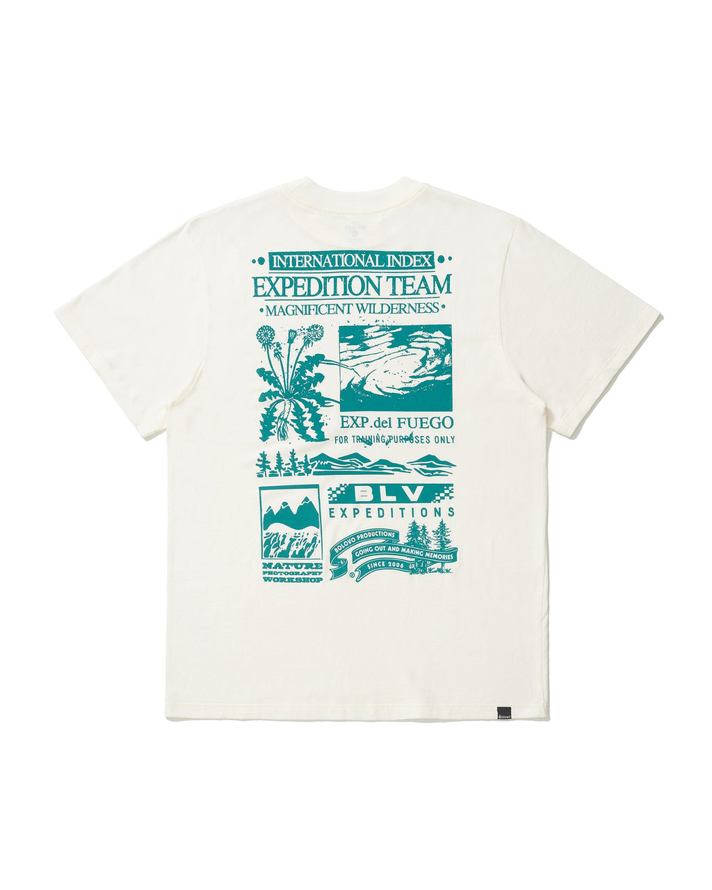 Camiseta Nature Index Off-White