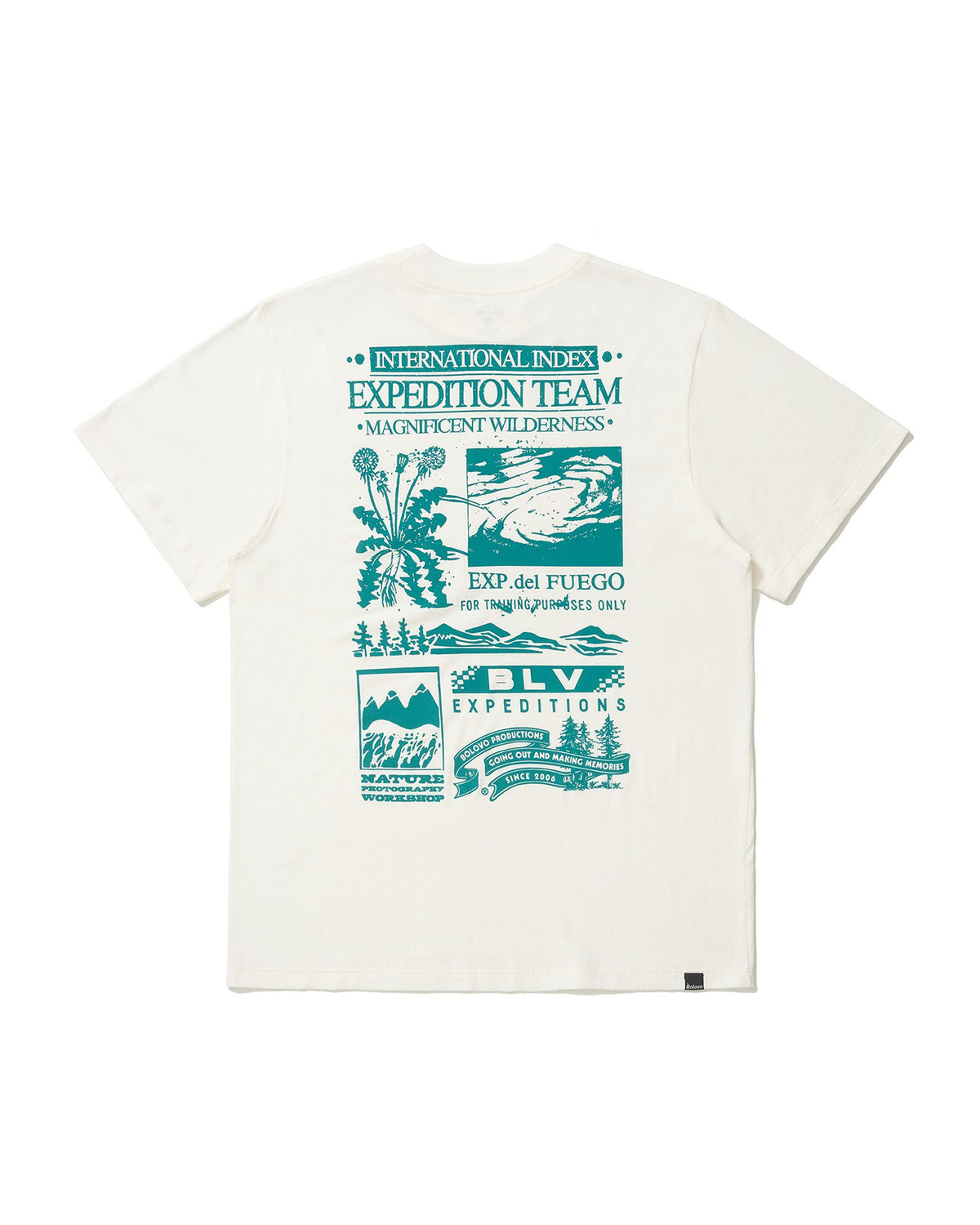Camiseta Nature Index Off-White