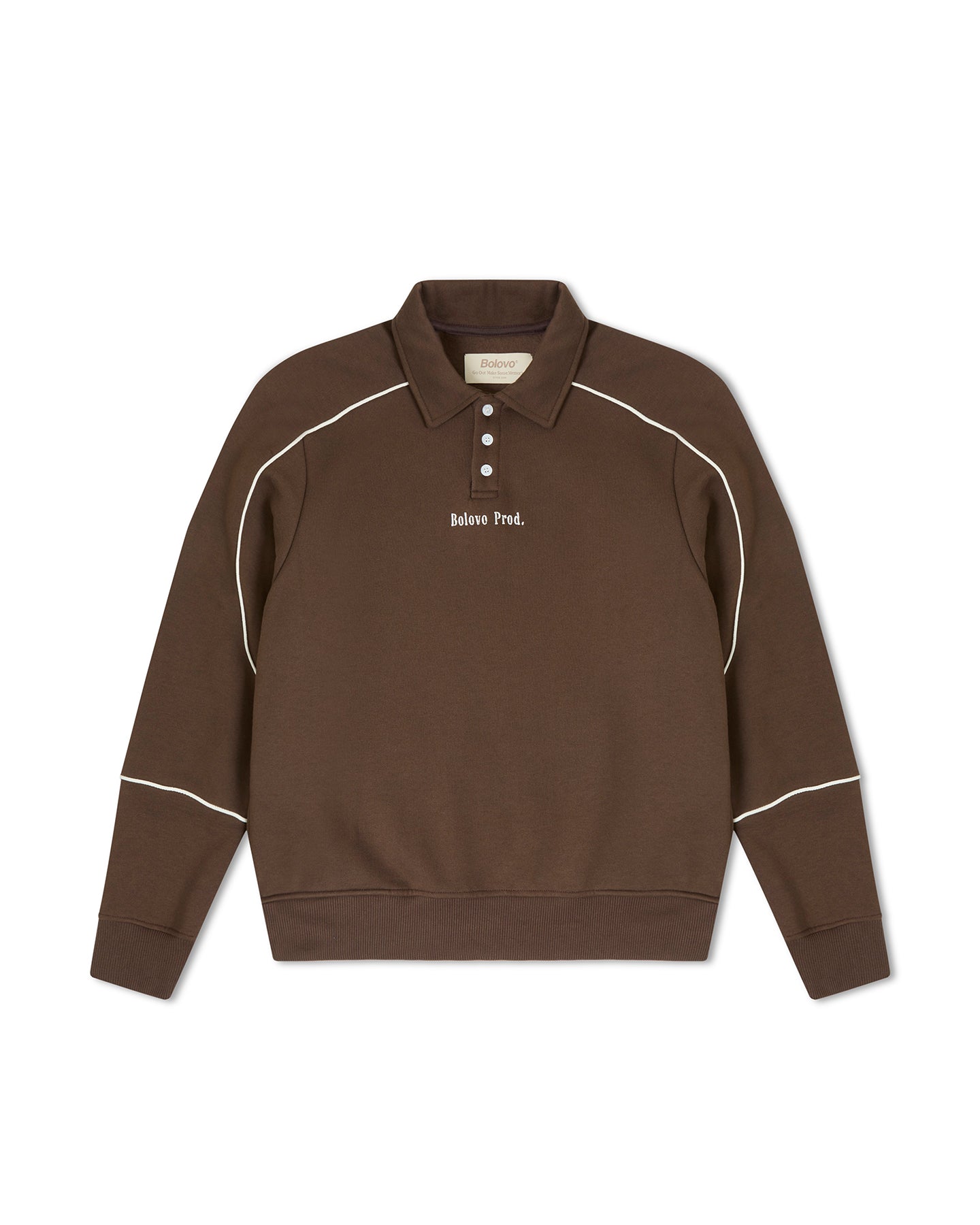 Moletom Polo Jules Rimet Marrom
