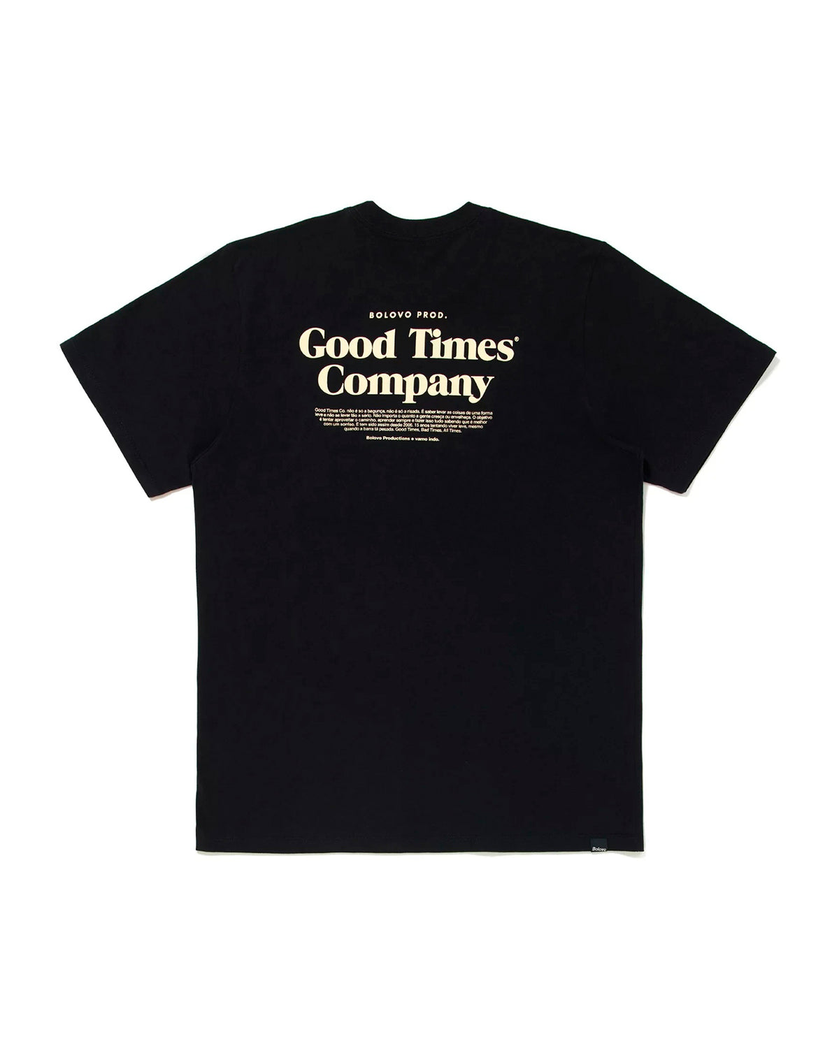 Camiseta Good Times Preta