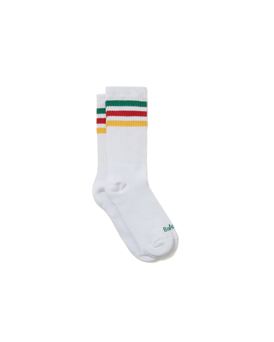 Meia Reggae Stripes