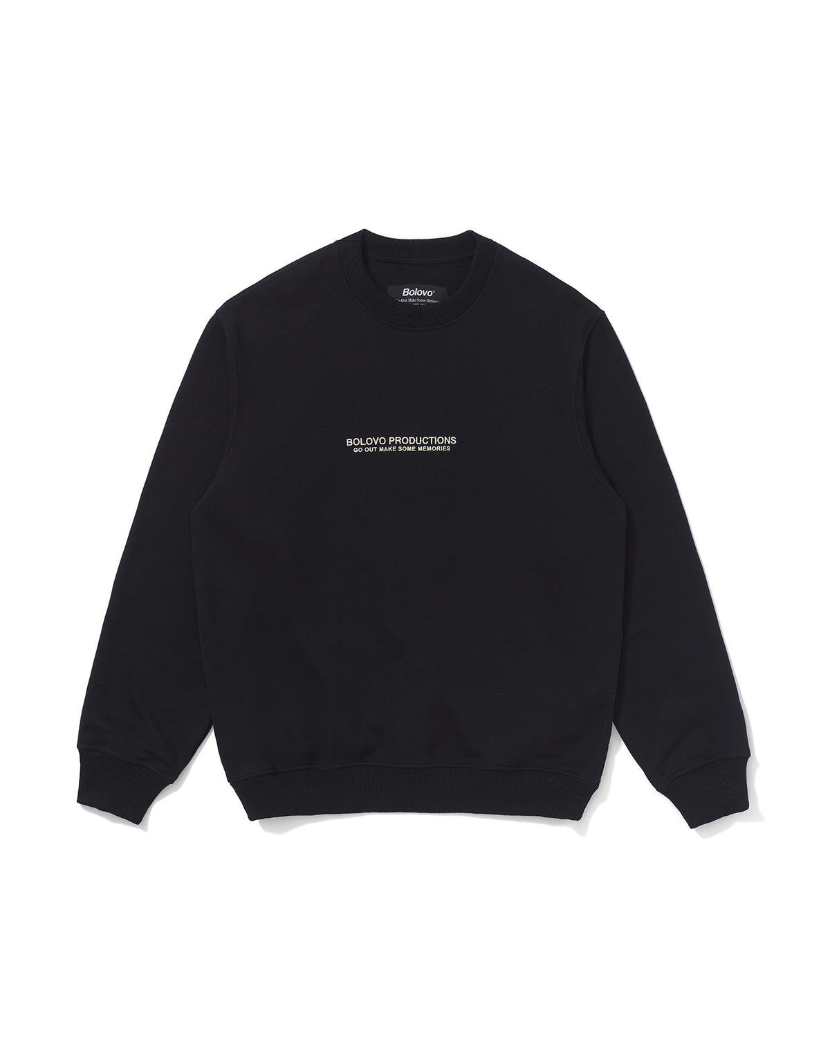 Crewneck Moletom Clássico Preto