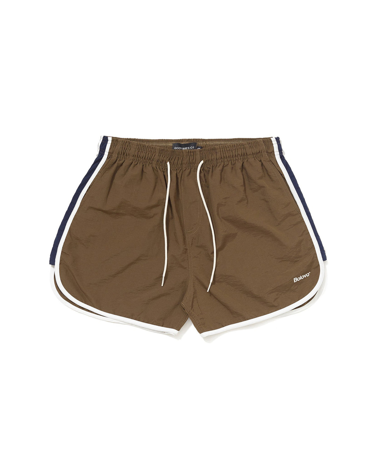 Short Shorts Bege e Azul