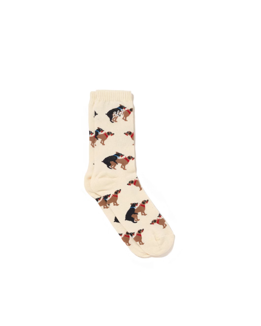 Meia Doggy Style Off White