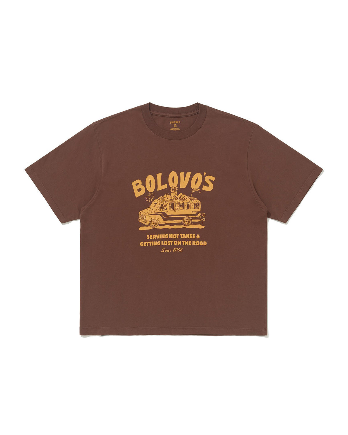 Camiseta Getting Marrom