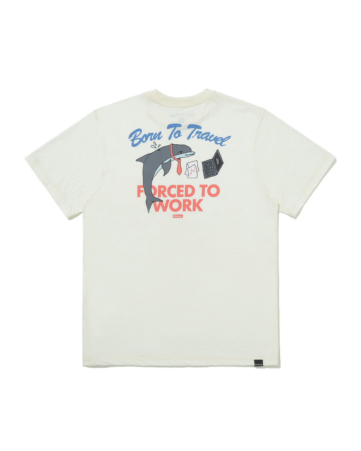 Camiseta Golfinho CLT Off White