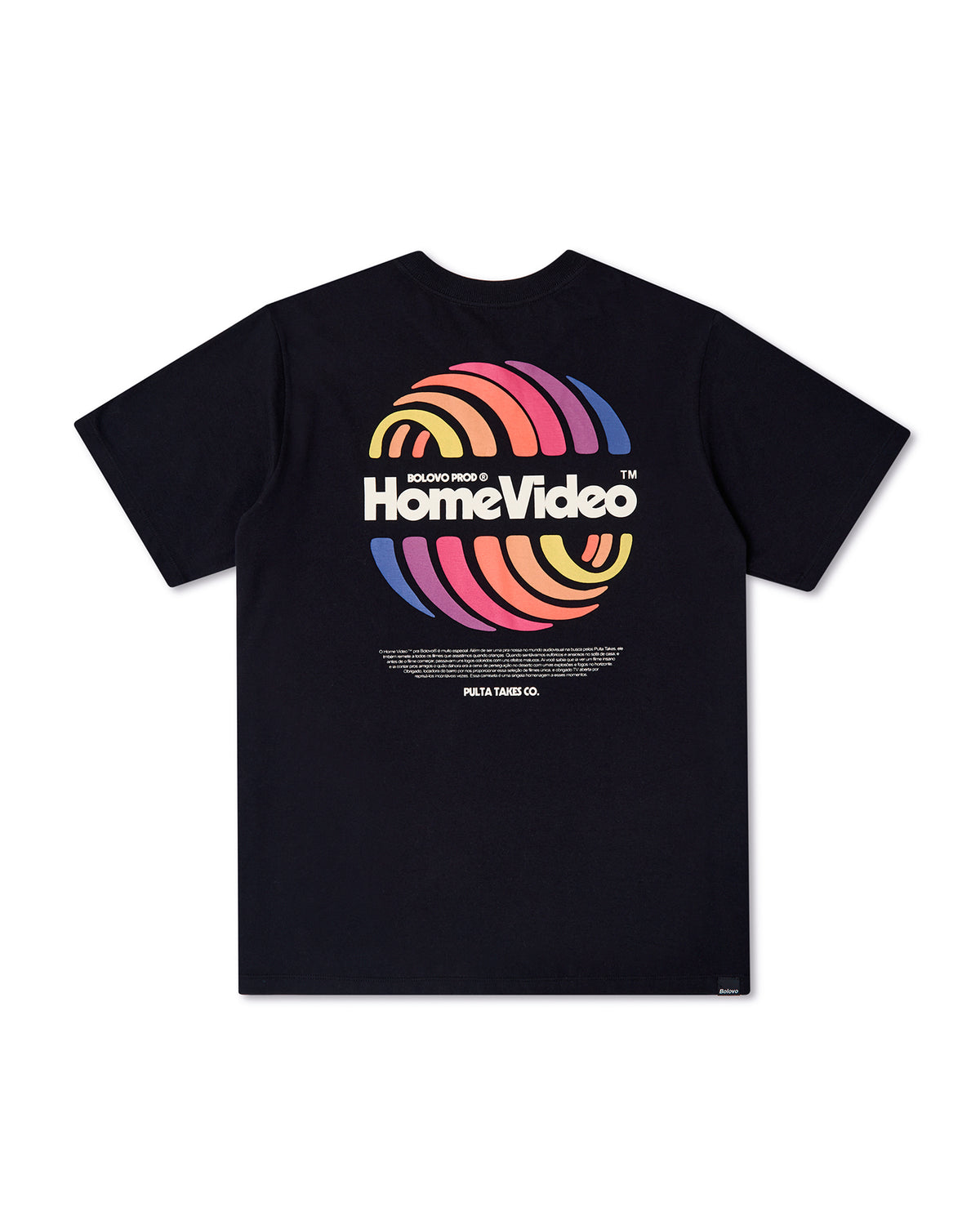 Camiseta BLV Channel Preta