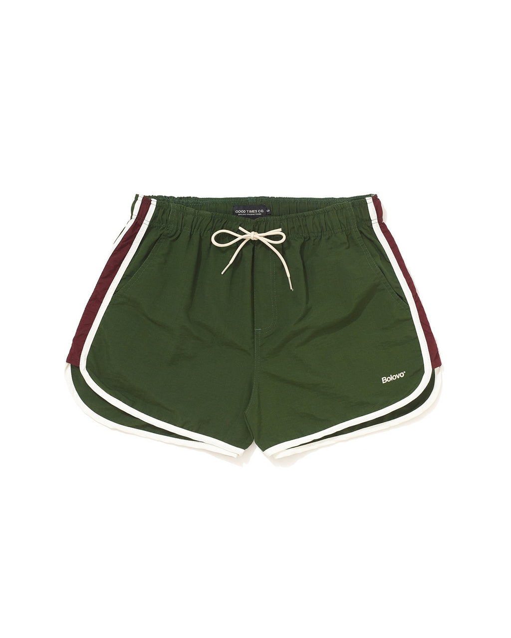 Short Shorts Verde e Marrom