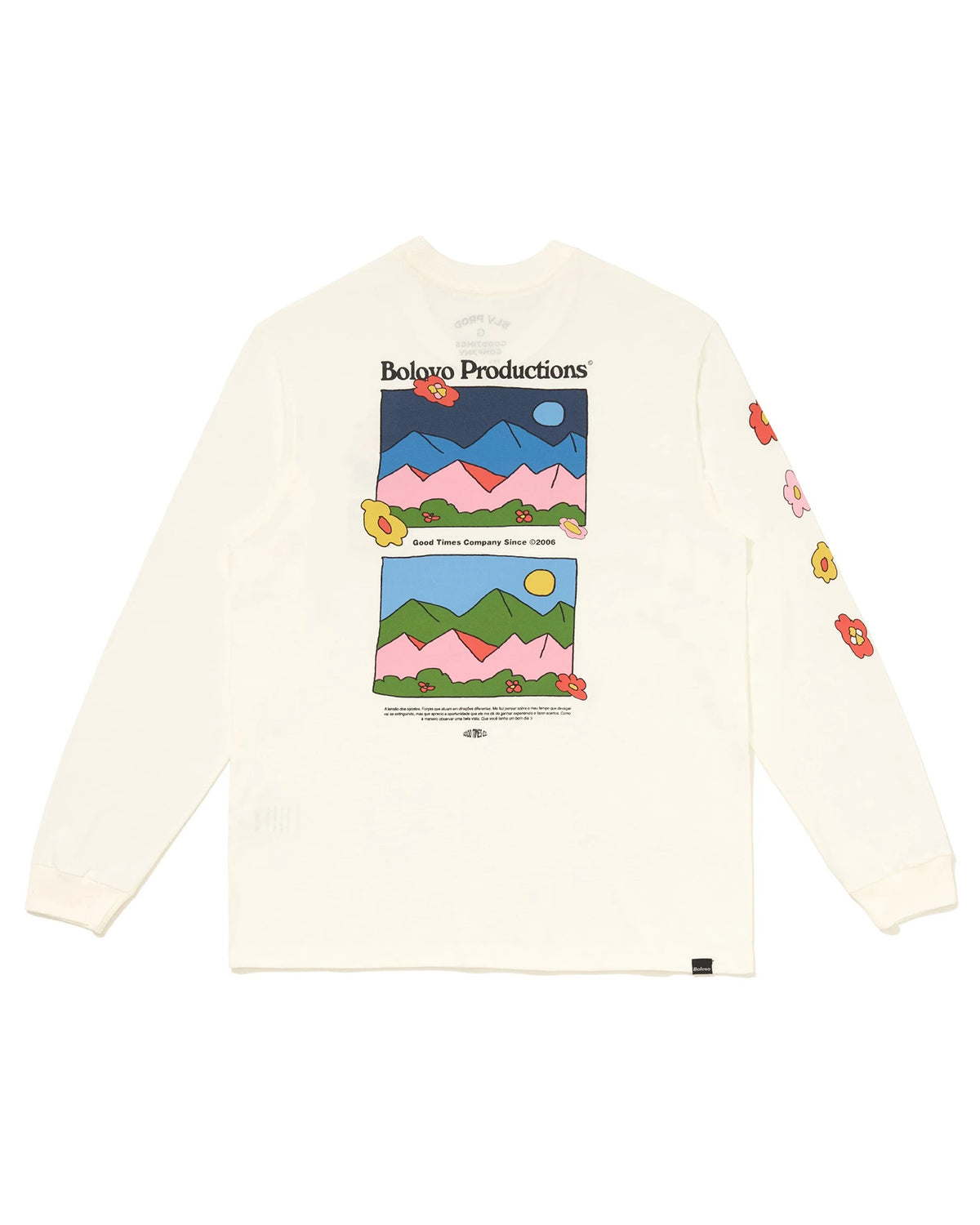 Camiseta Blossom Shirt Manga Longa