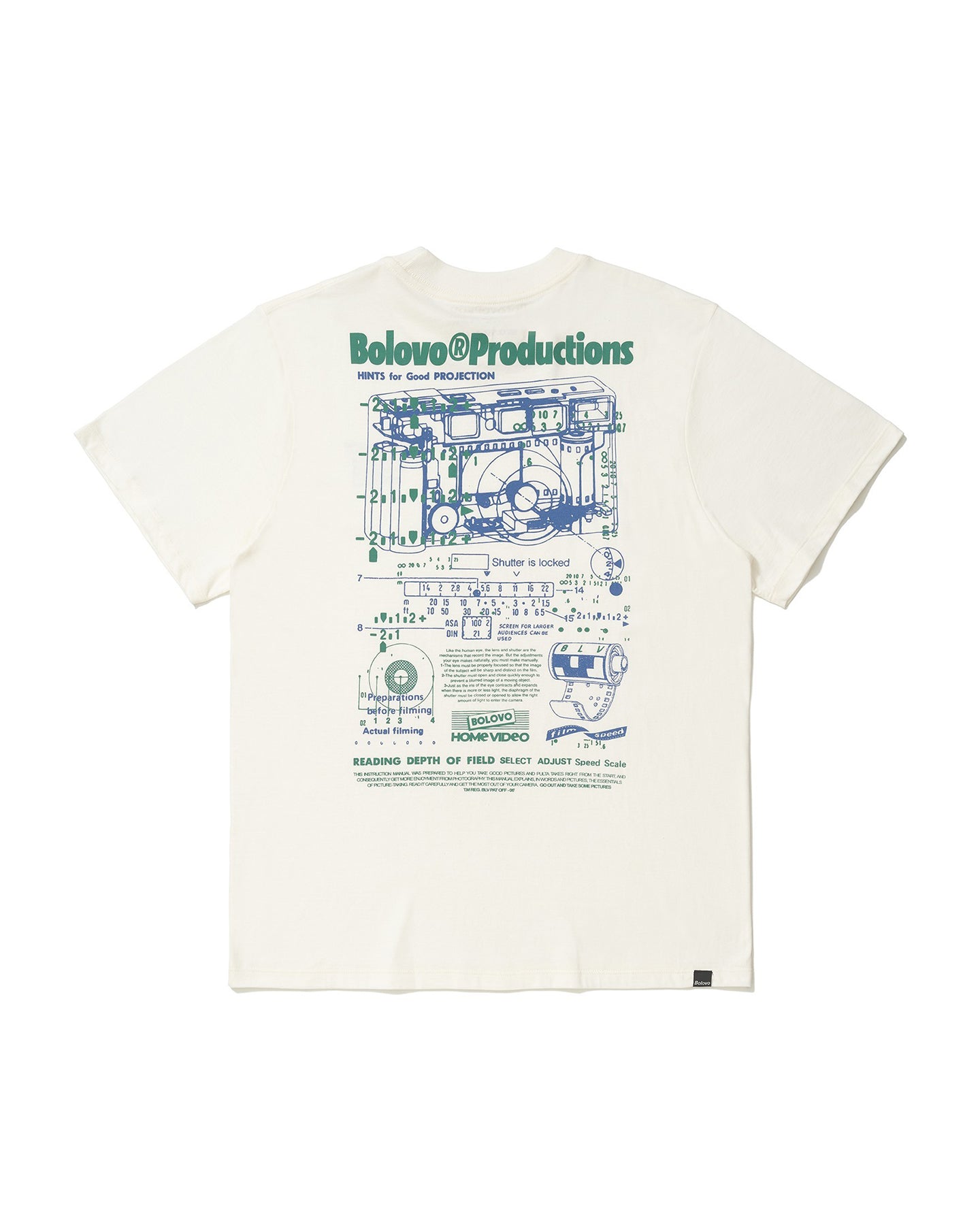 Camiseta Film Speed Off White