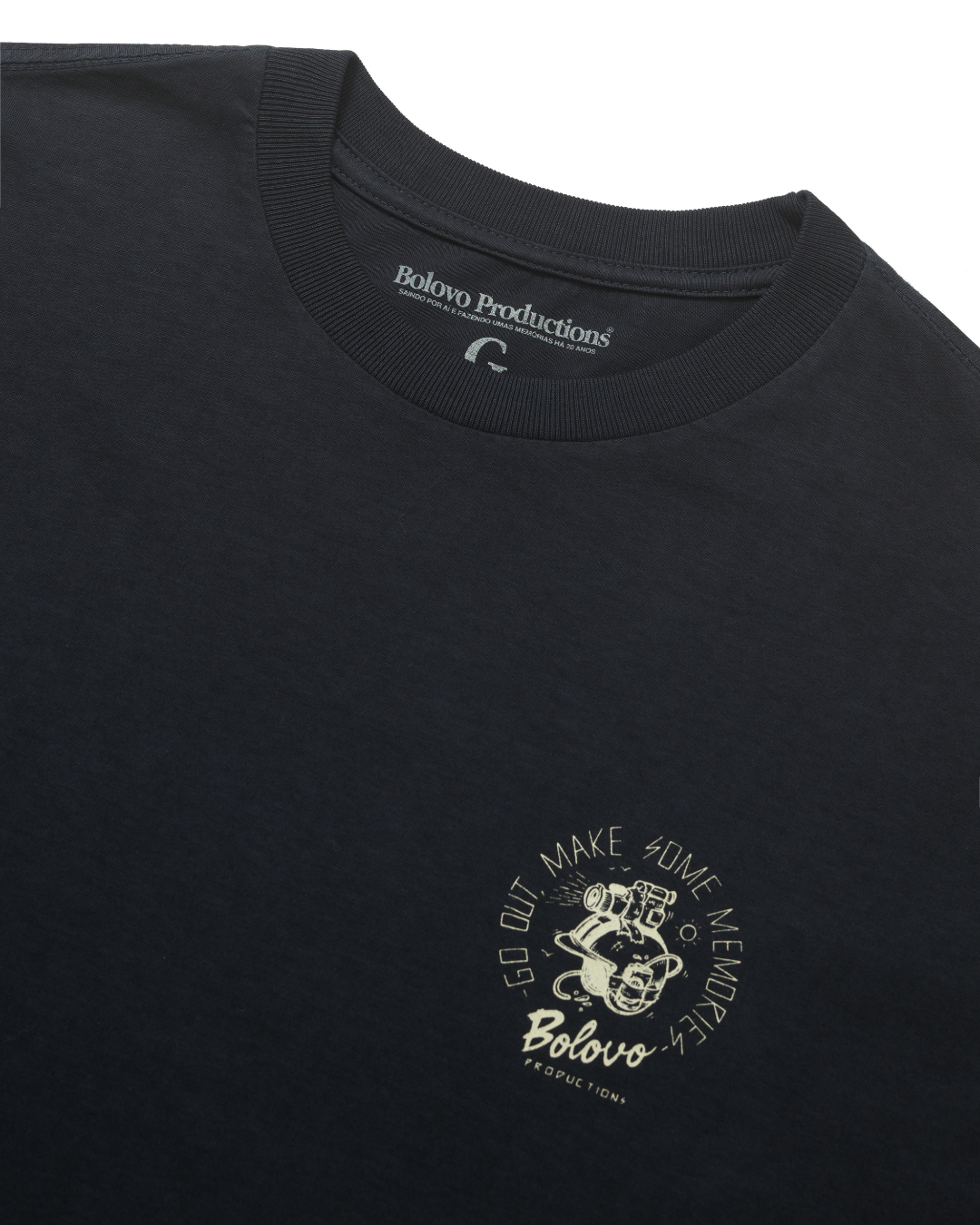 Camiseta Go Out Make Some Memories Preta