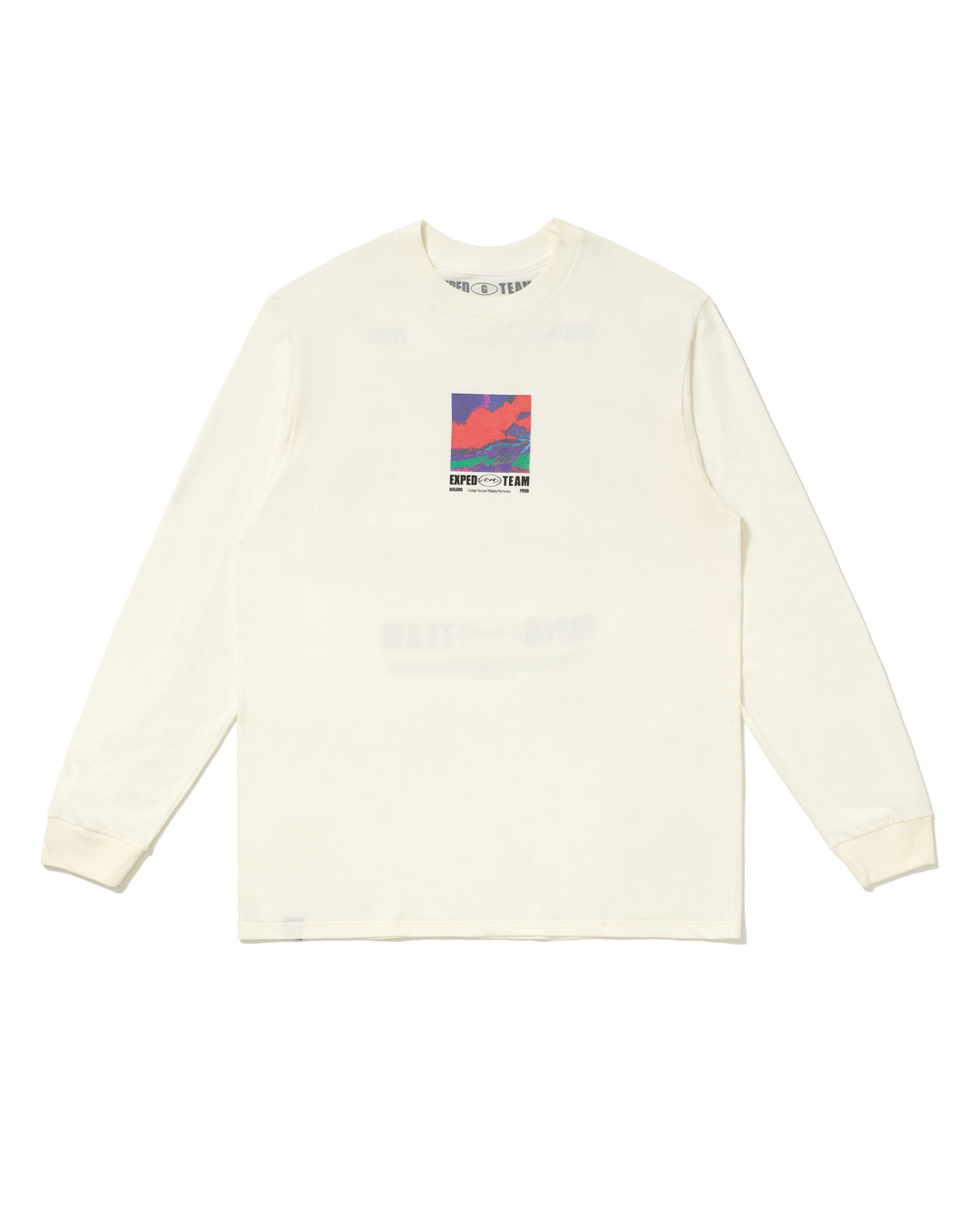 Camiseta Manga Longa Expedition Exhibition Off White