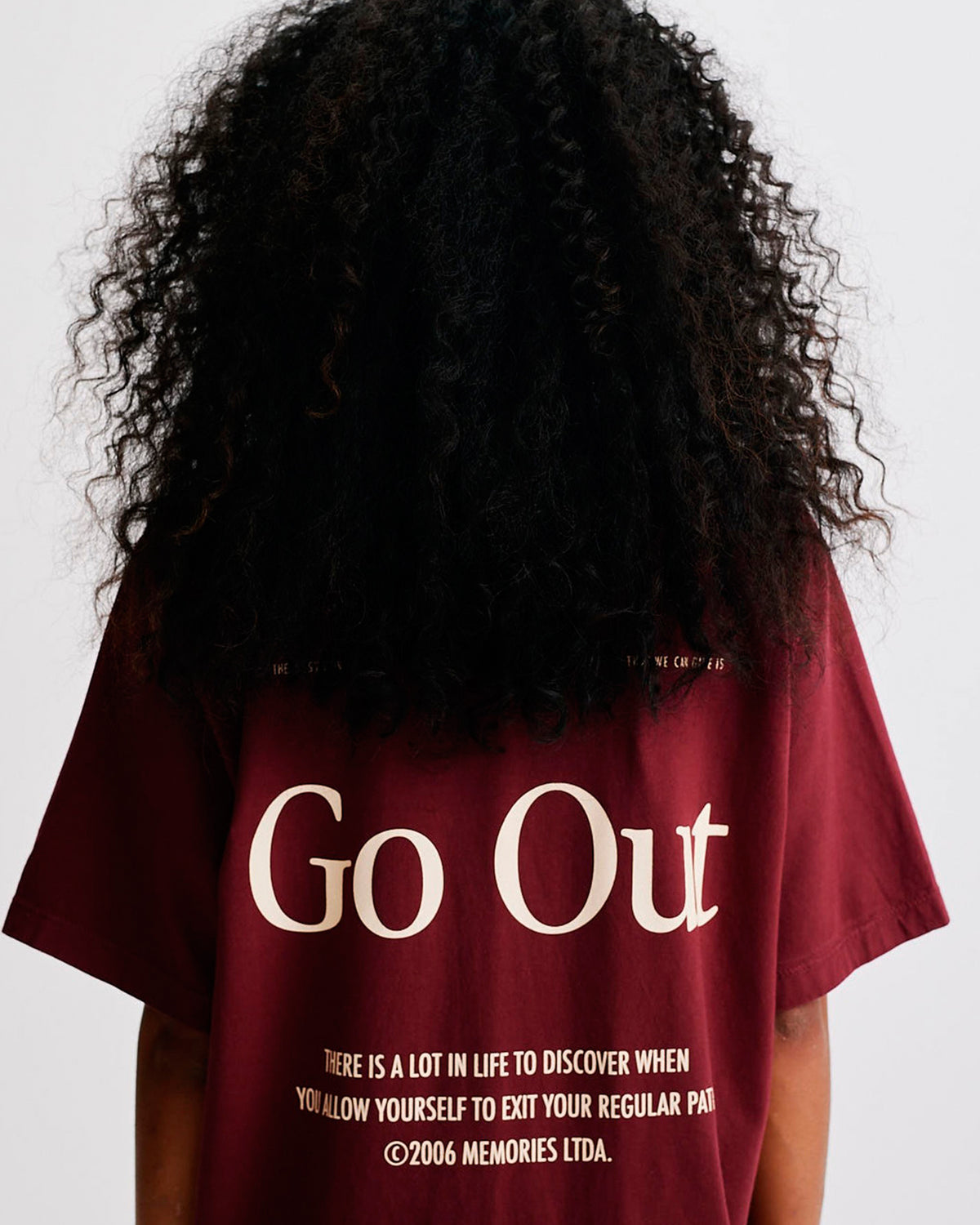 Camiseta Advice Bordo