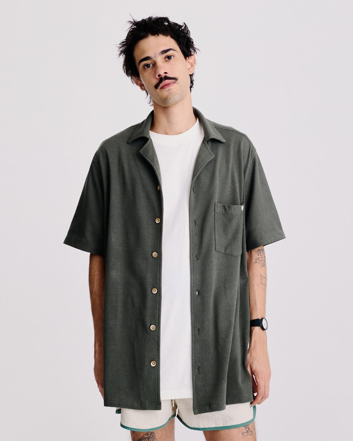 Camisa Social Club Verde