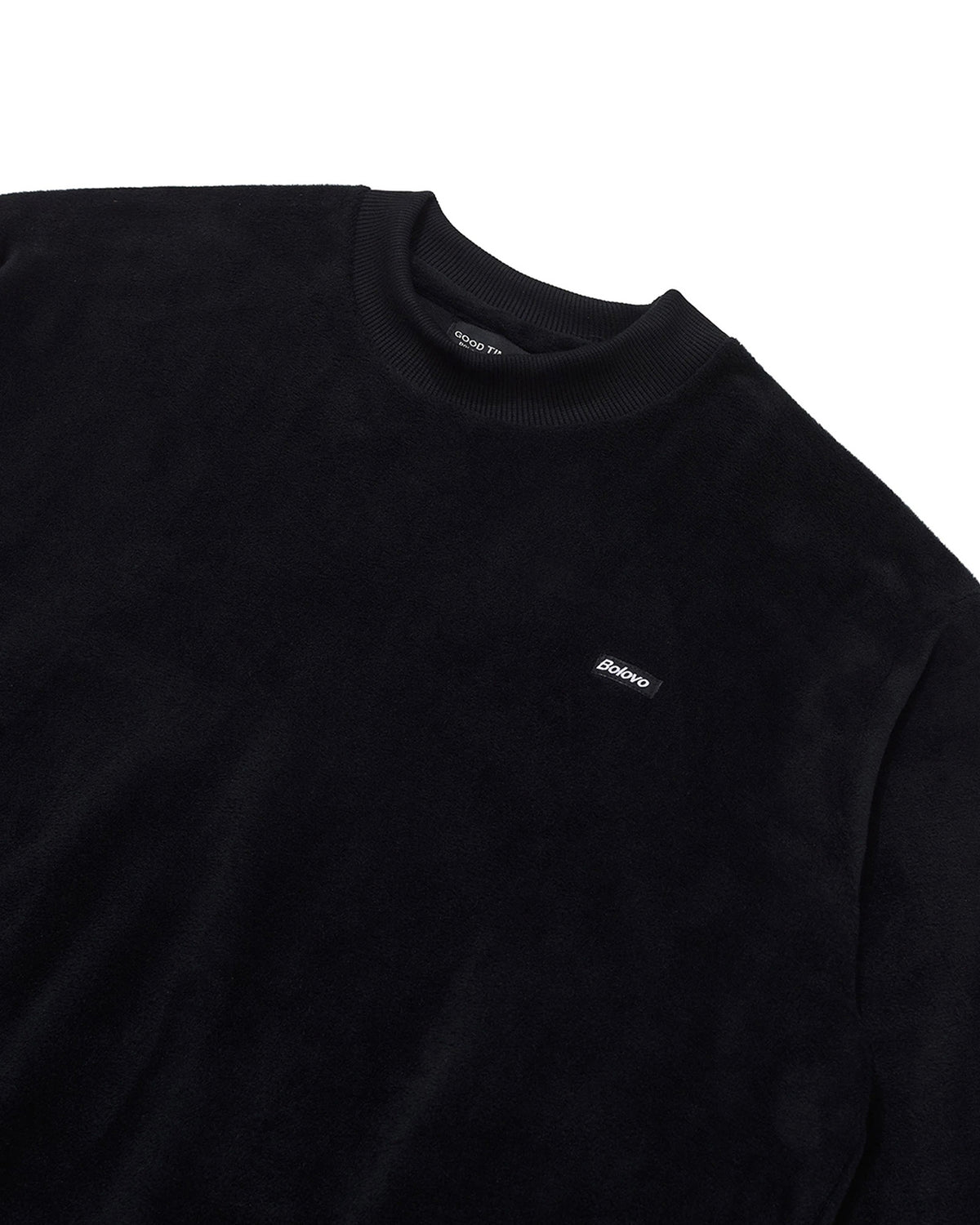 Crewneck Plush Preto