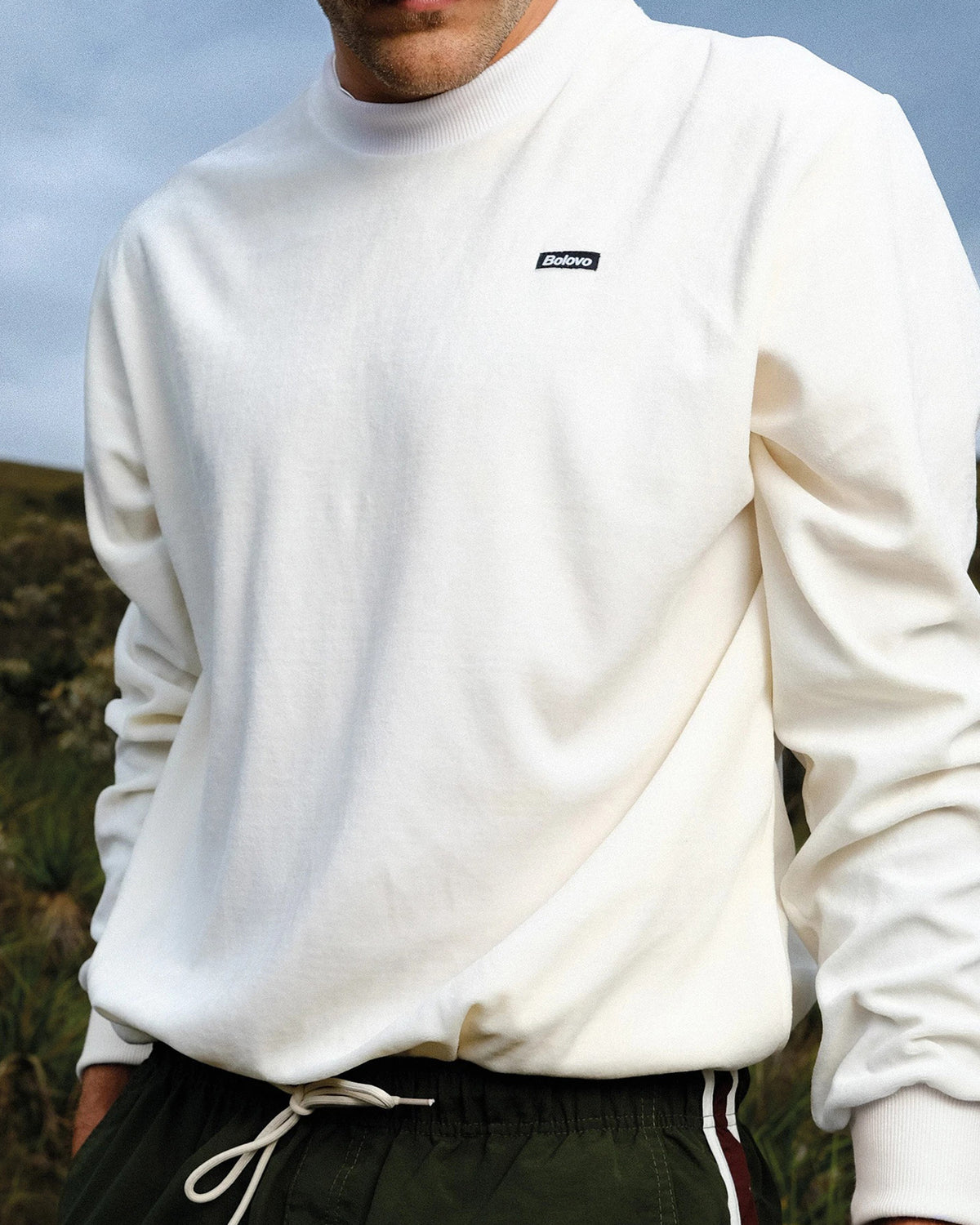 Crewneck Plush Off White