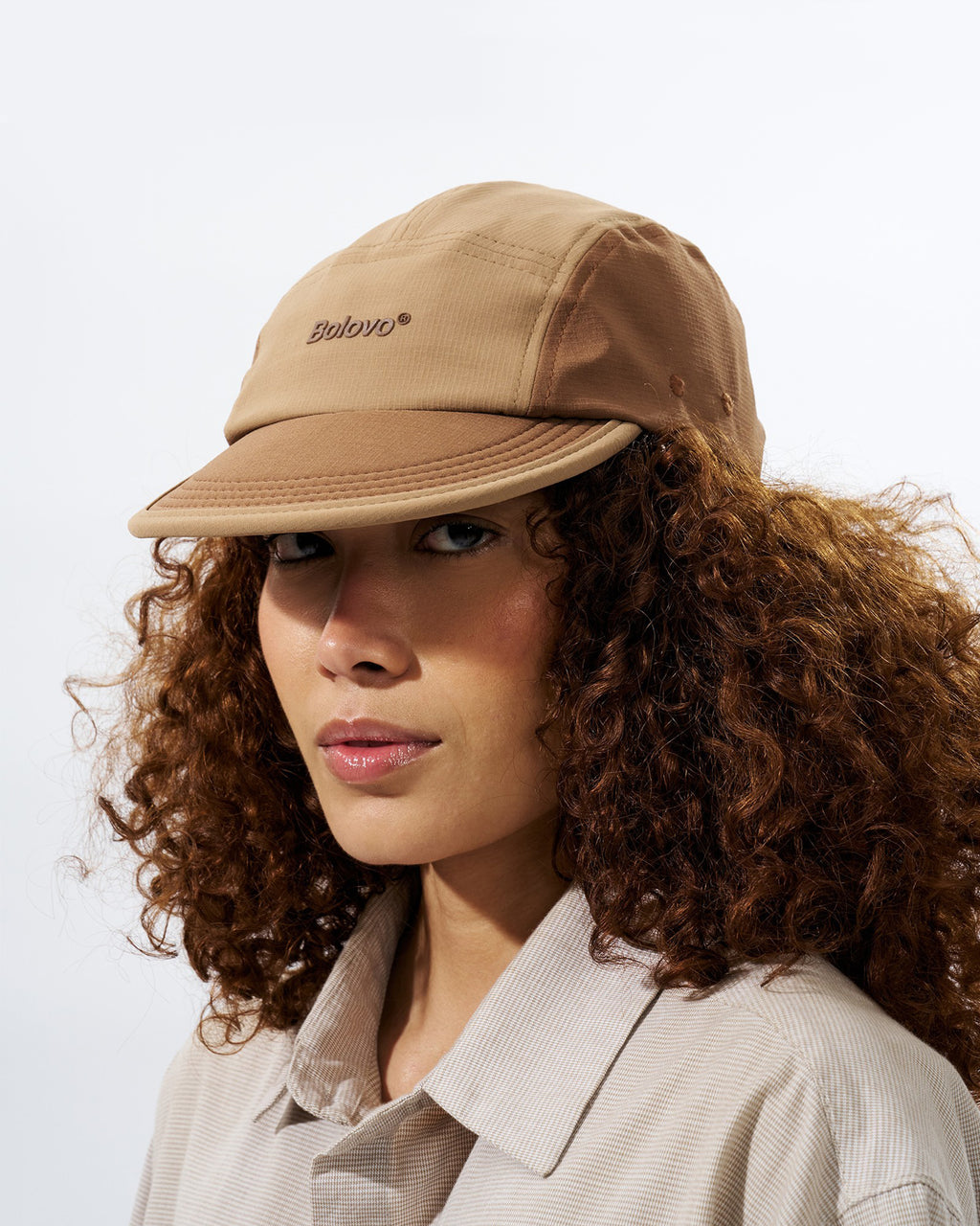 Boné 5 Panel PRO-TEC Marrom