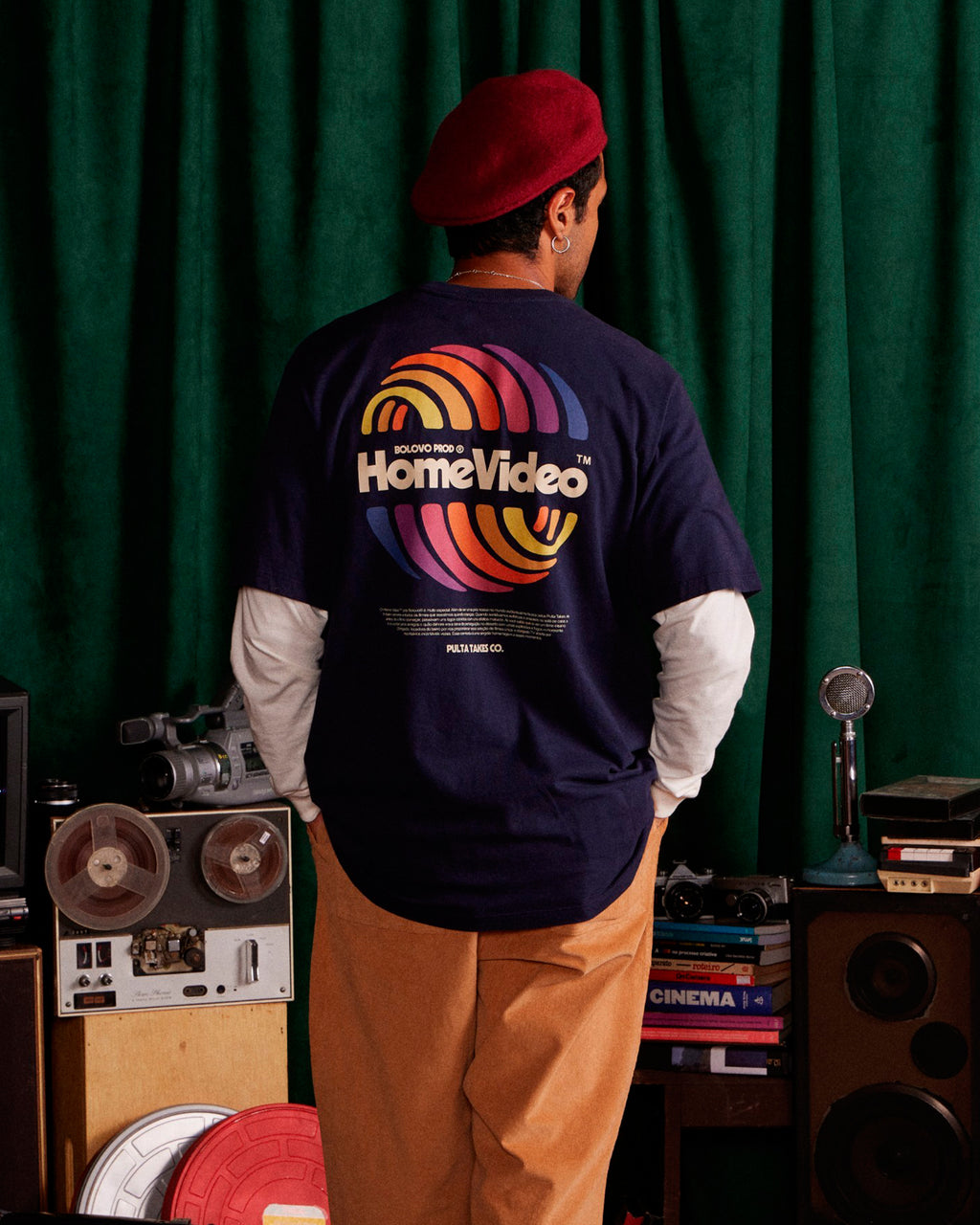 Camiseta BLV Channel Azul