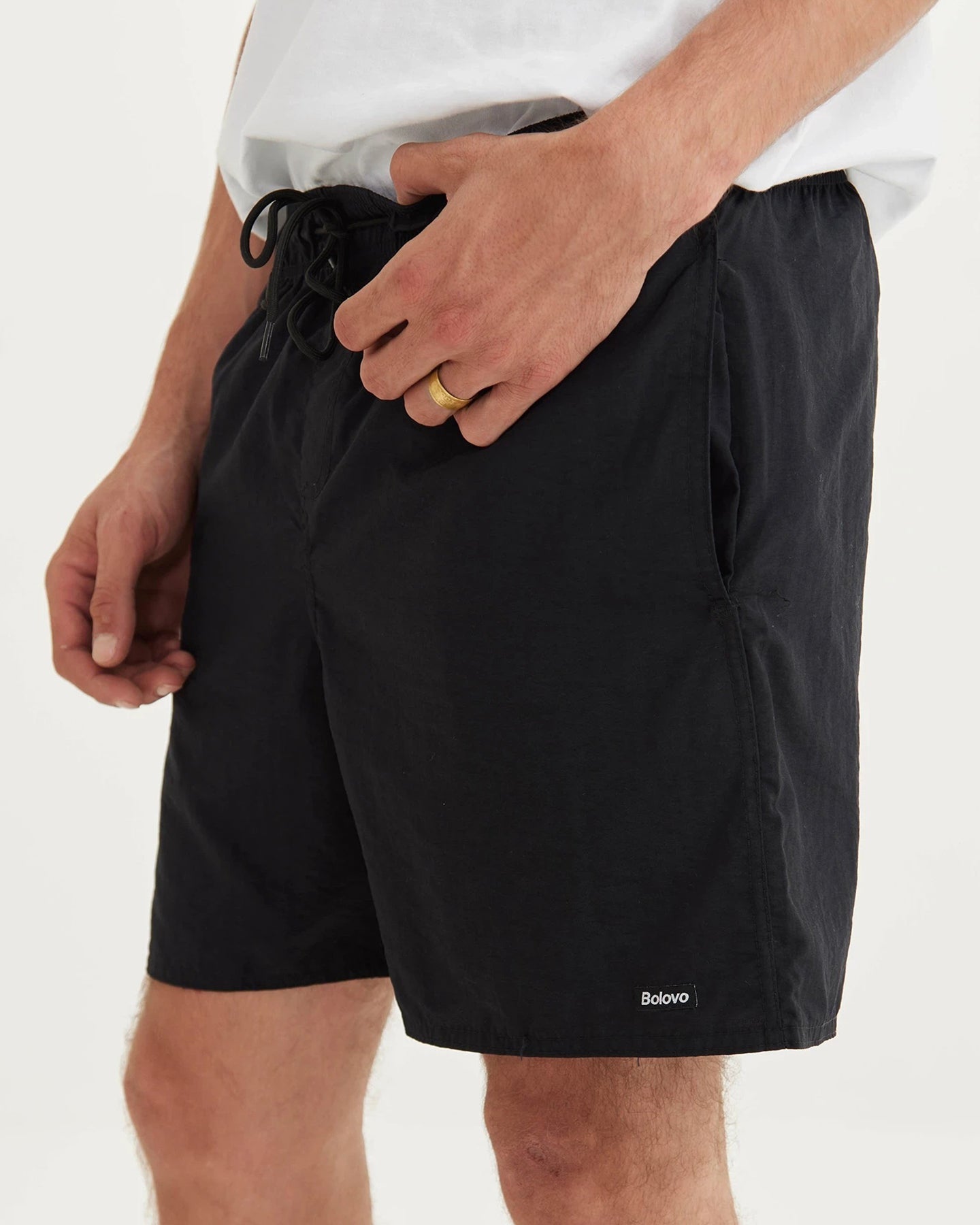Dads Shorts Preto Tactel