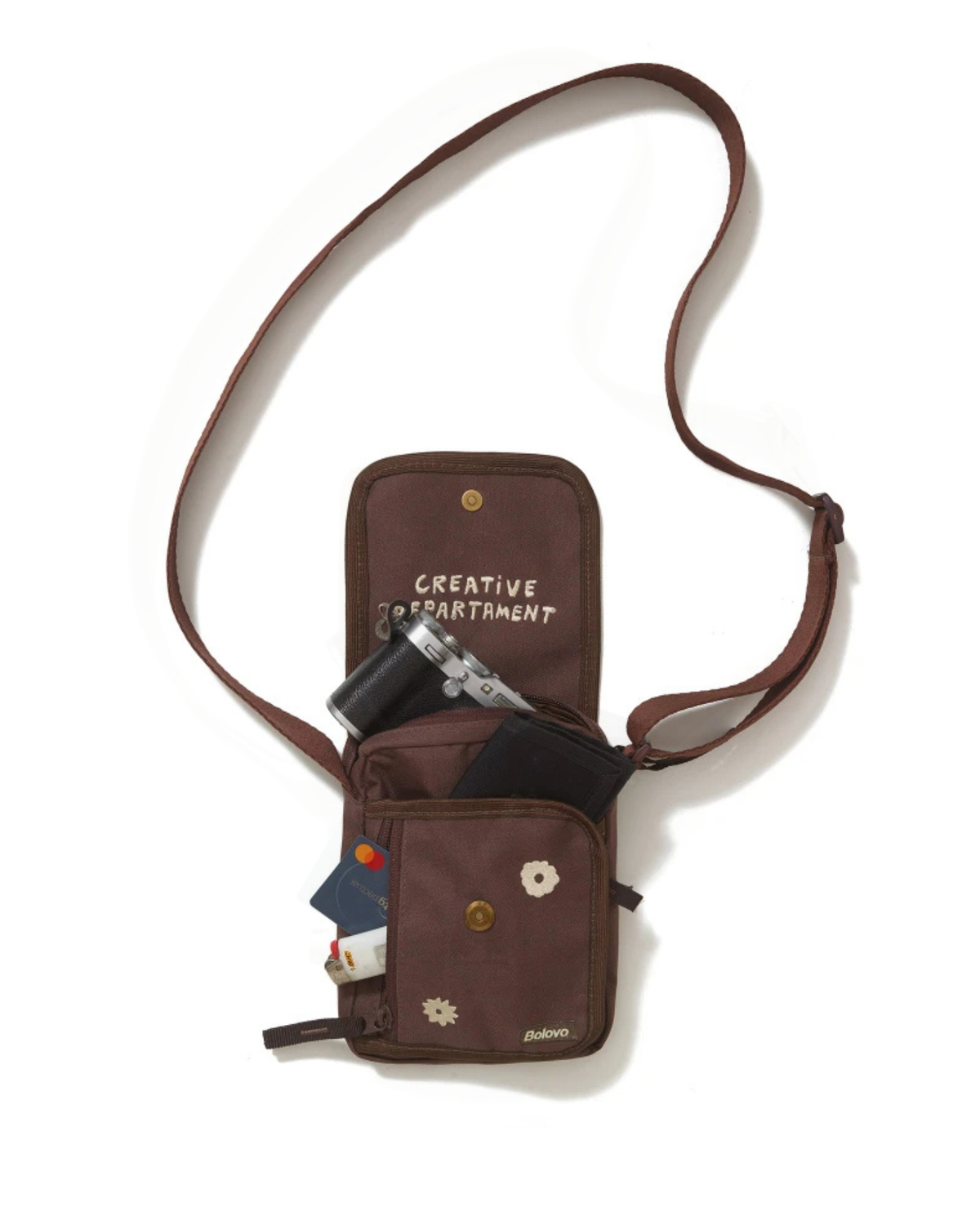 Phill Purse Departamento Criativo Marrom