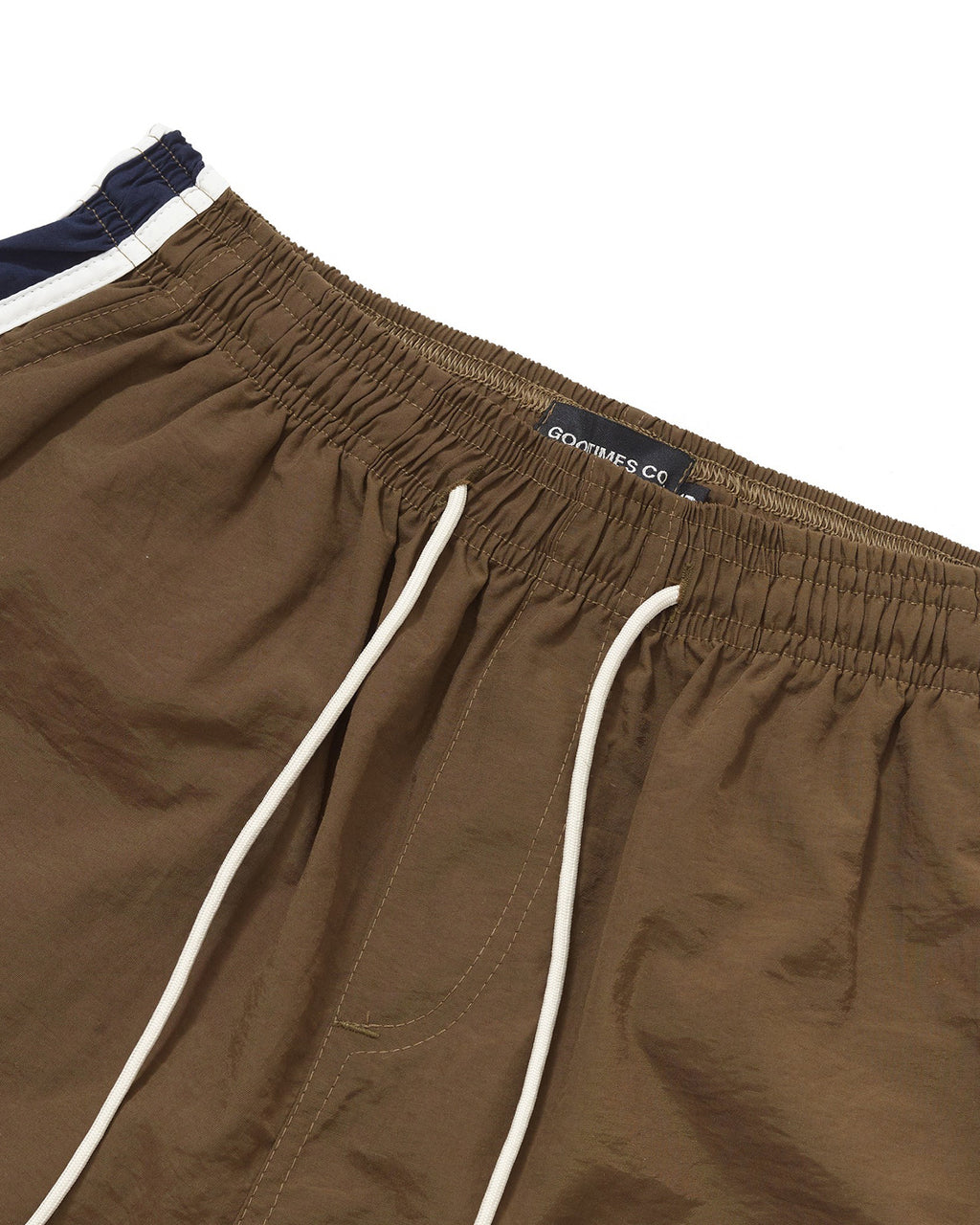 Short Shorts Bege e Azul