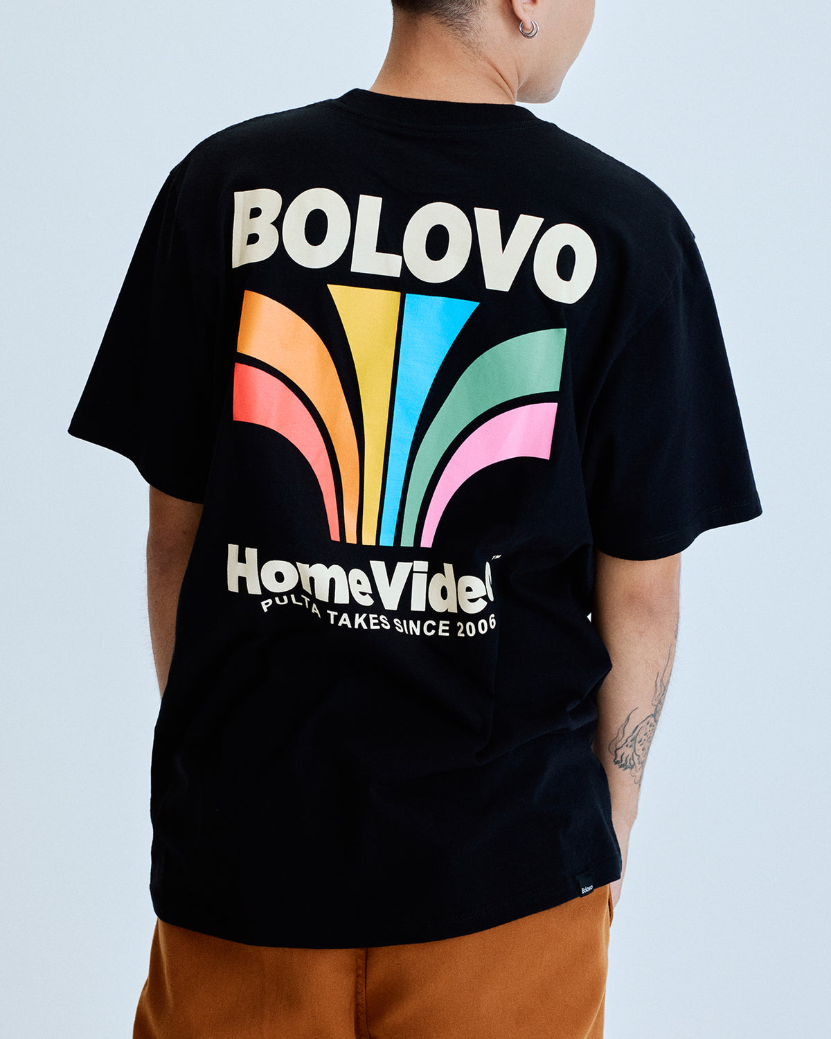 Camiseta BLVideo Broadcast Preto
