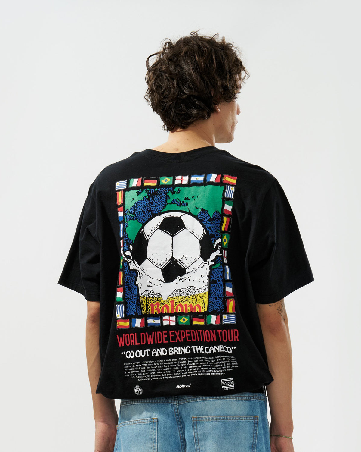 Camiseta Desce Mais Uma Taça Preta