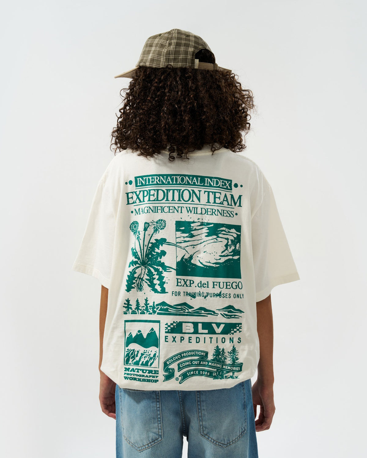 Camiseta Nature Index Off-White