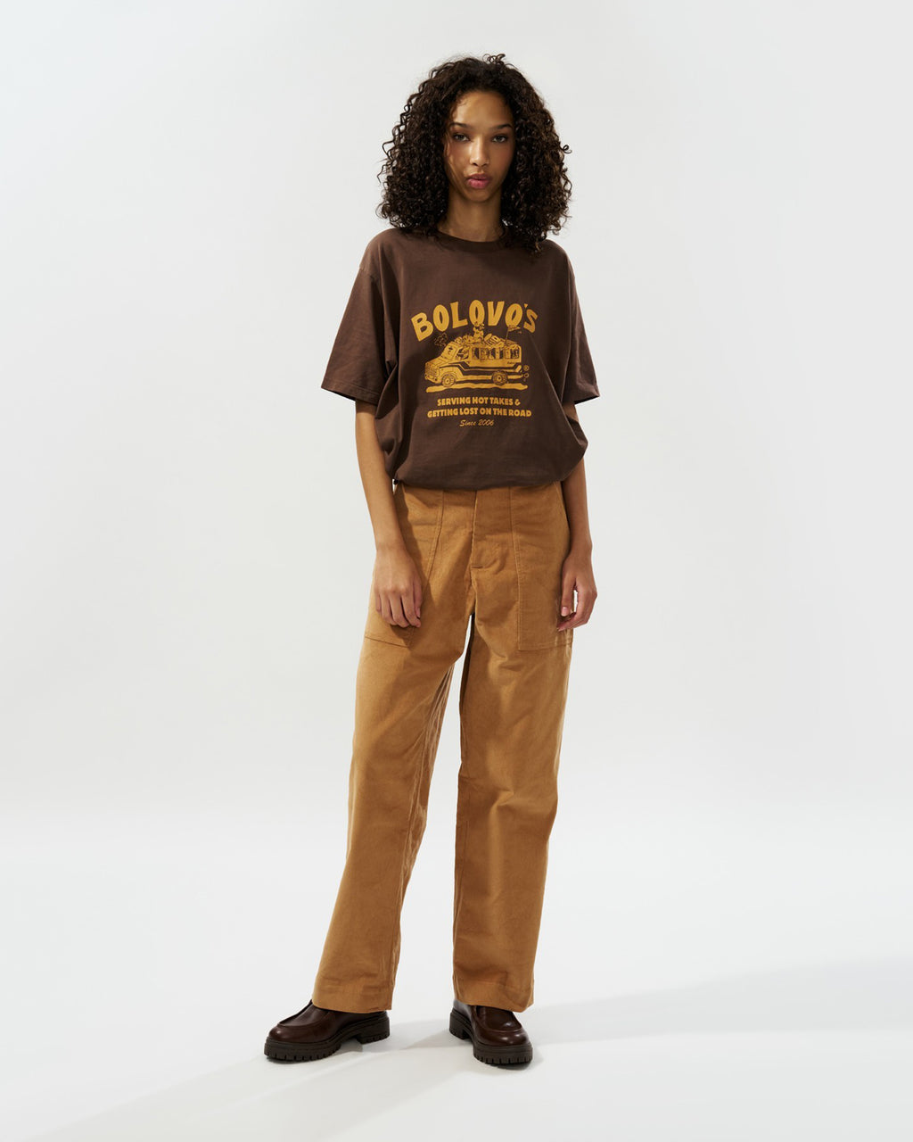 Camiseta Getting Marrom