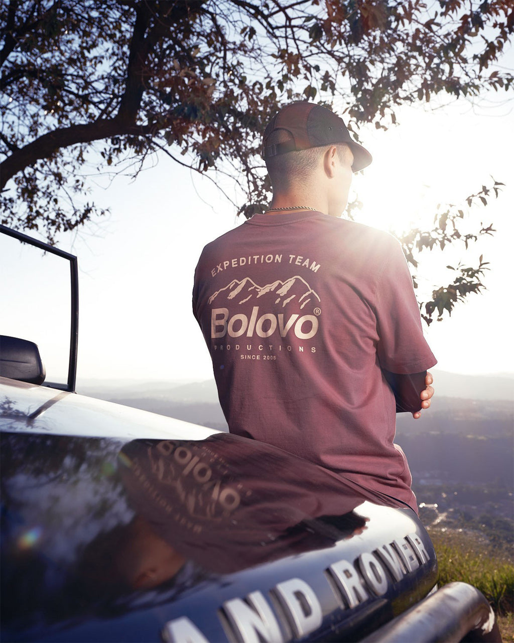 Camiseta Expeditions Team Roxo