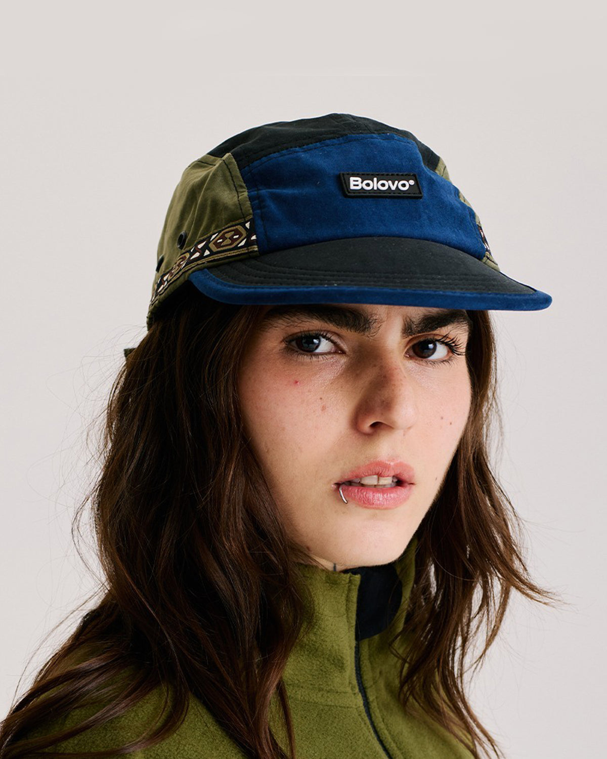 Boné 5 Panel Highlands Colorblock