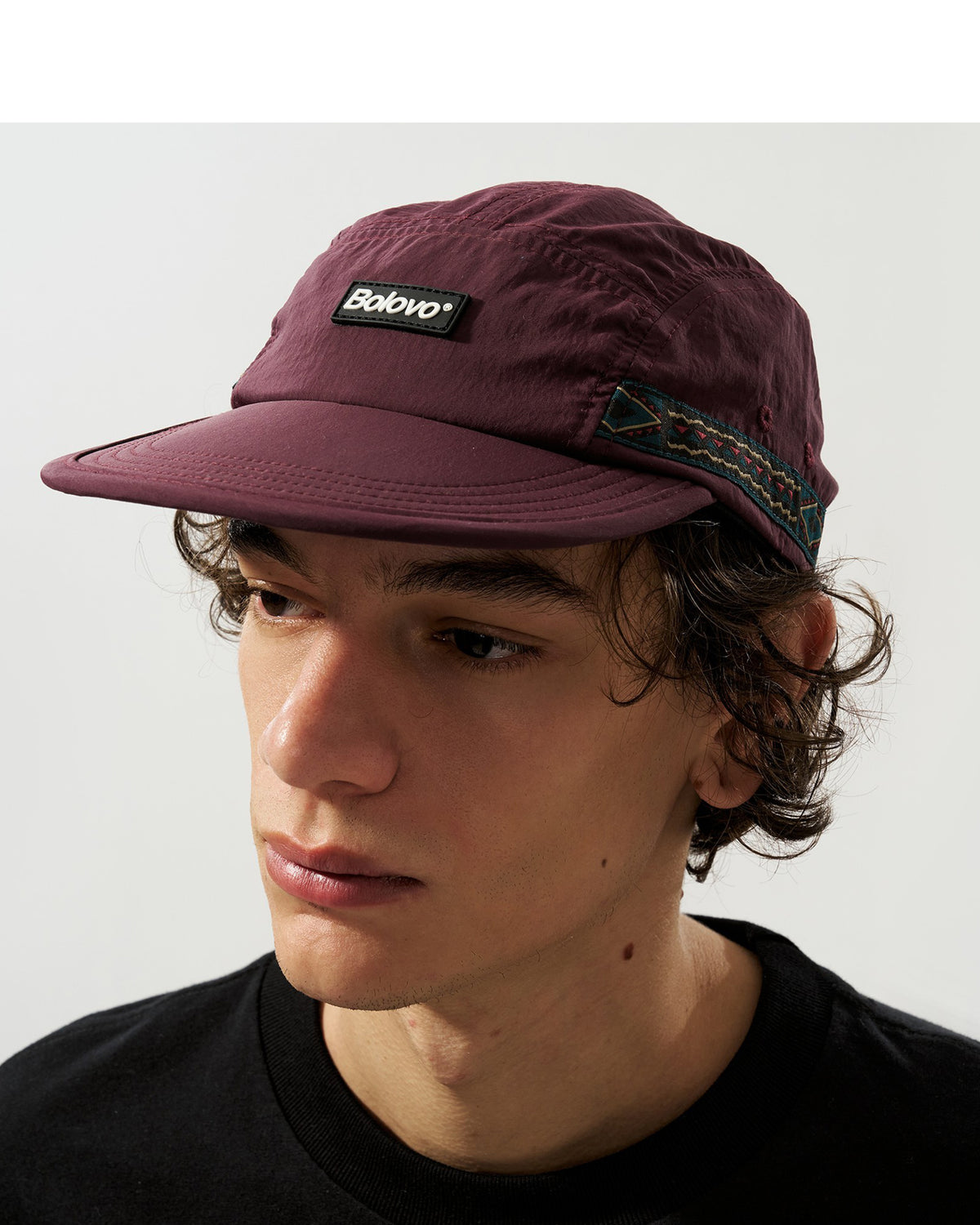 Boné 5 Panel Magical Trail Roxo