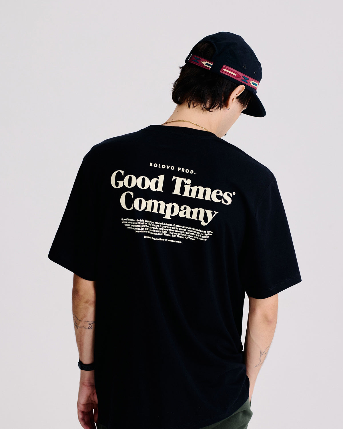 Camiseta Good Times Preta