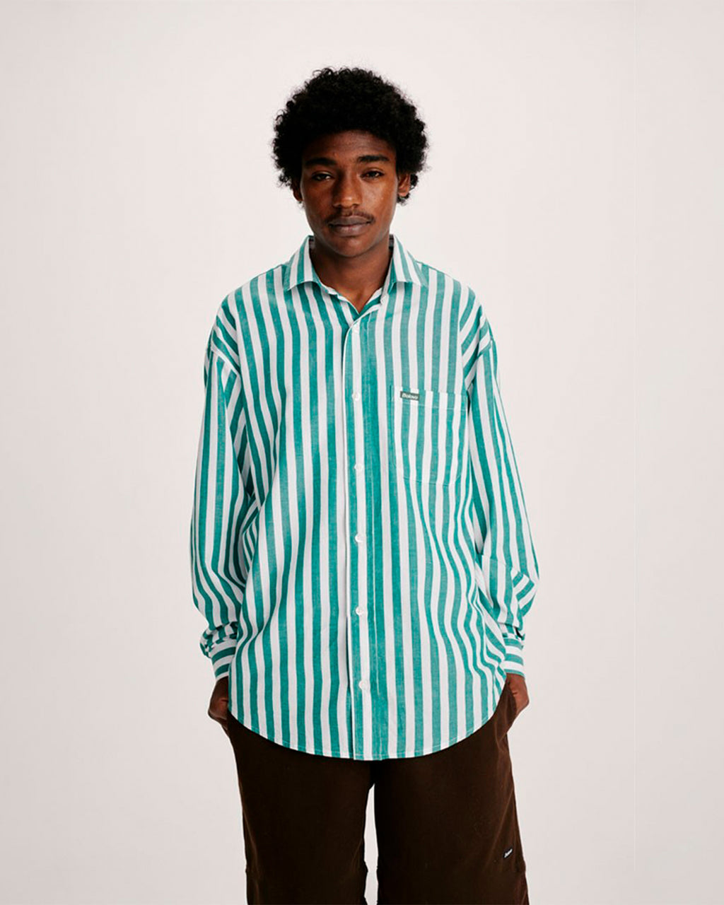Camisa Manga Longa Overshirt Listrada